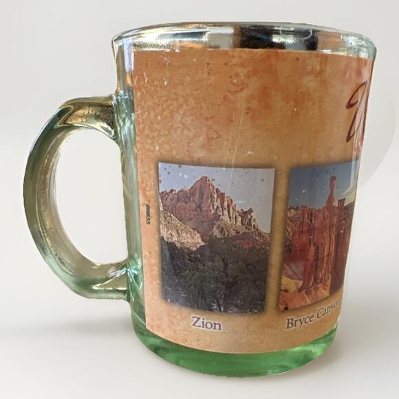 Vintage Utah Rocks Glass Coffee Mug - Picture 3 of 5